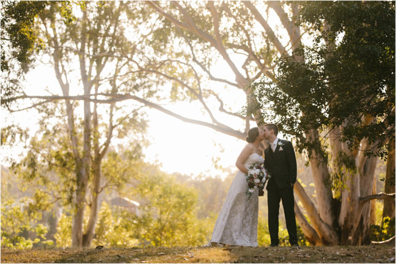 Sherwood arboretum wedding photo