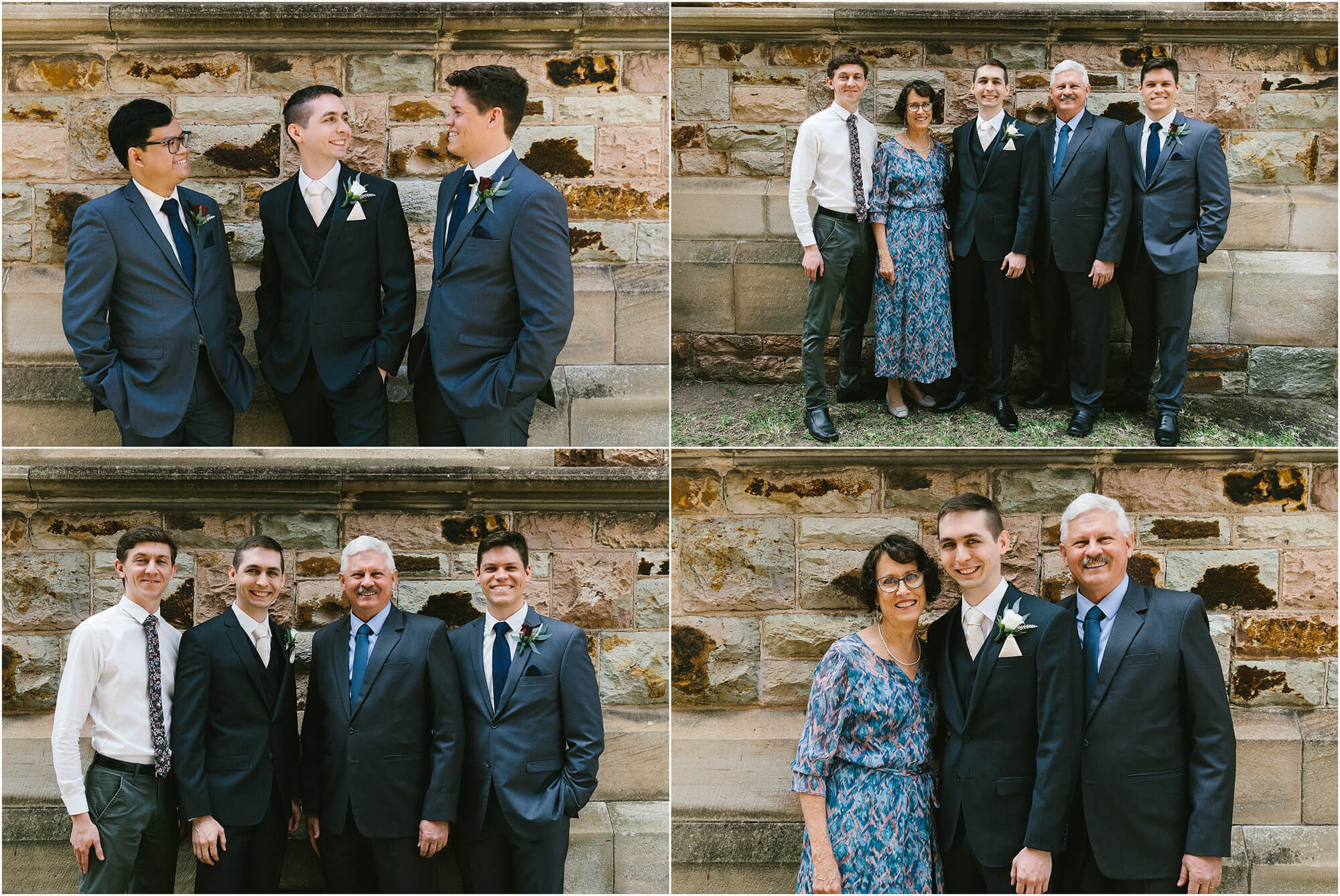brisbane groom and family